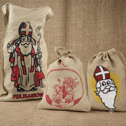 Sinterklaas jute zakken